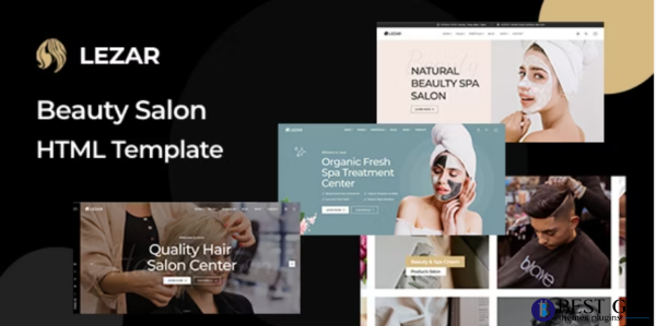 Lezar Beauty Salon Spa HTML Template