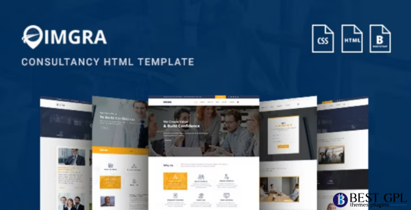 IMGRA Immigration Business Consultancy Services Agency Template