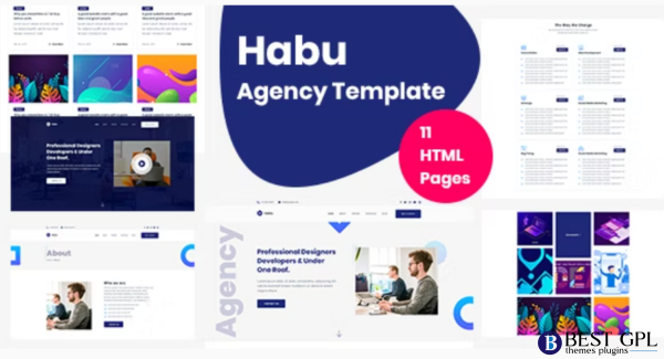 Habu Creative Agency Digital Agency Template