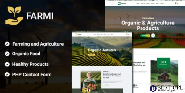 Farmi Organic Farm Agriculture Template