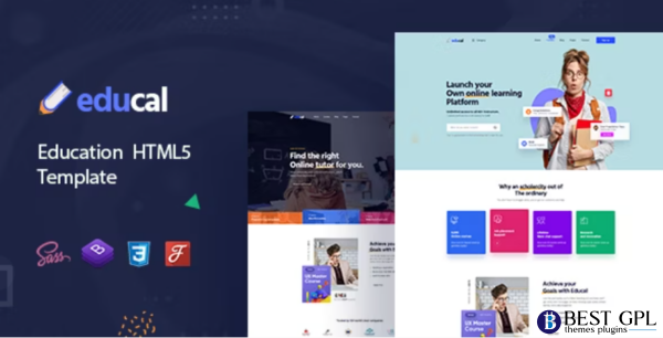 Educal %E2%80%93 Online Courses and Education HTML5 Template RTL