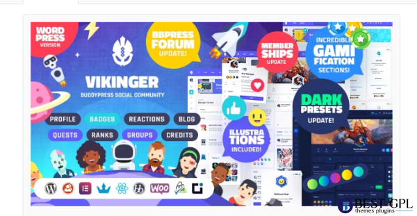 Vikinger %E2%80%93 BuddyPress and GamiPress Social Community