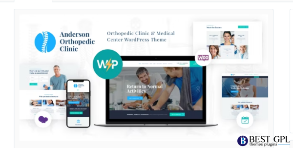 Anderson Orthopedic Clinic Medical Center WordPress Theme