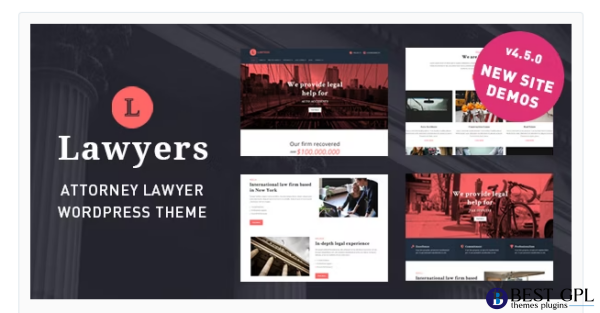 Lawyers Attorney Law Consulting Theme