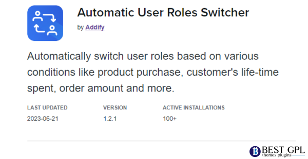 Automatic User Roles Switcher for WooCommerce