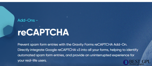 Gravity Forms reCAPTCHA