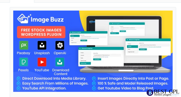 Image Buzz E28093 Free Stock Images WordPress Plugin