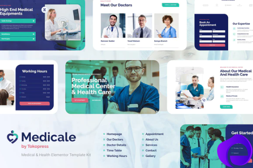 Medicale Medical Health Elementor Template Kit