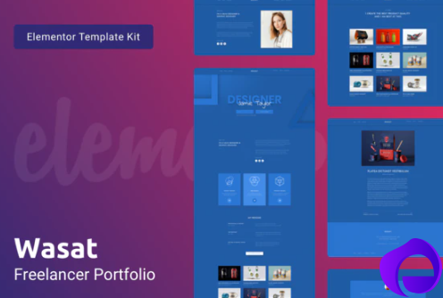 Wasat — Creative Portfolio Template Kit