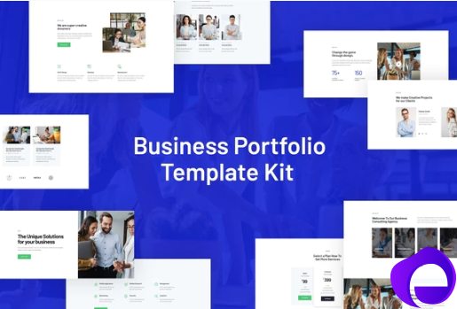 Rhodos Business Portfolio Elementor Blocks Template Kit