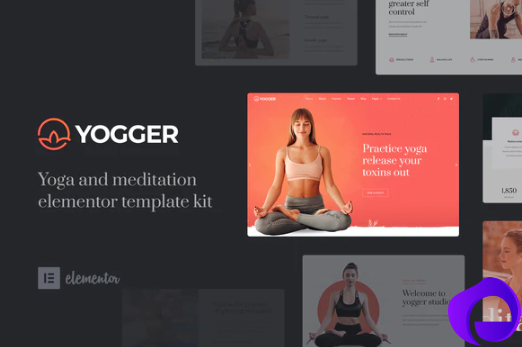 Yogger Meditation and Yoga Elementor Template Kit