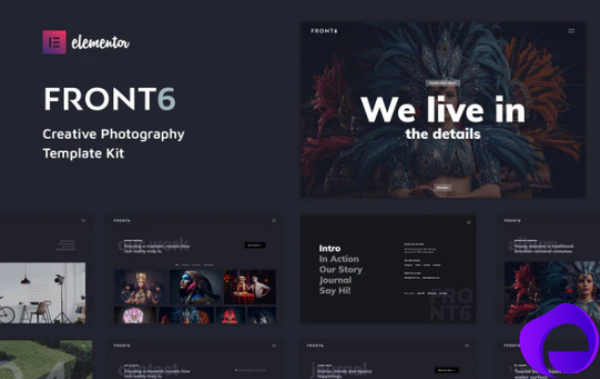 FrontSix Creative Photography Template Kit 1