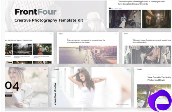 FrontFour Creative Photography Template Kit 1