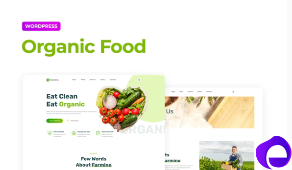 Farmino – Organic Food Template Kit