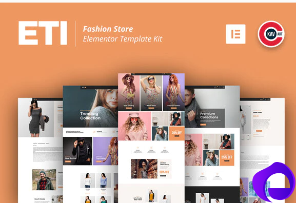 ETI Fashion Store Elementor Template Kit