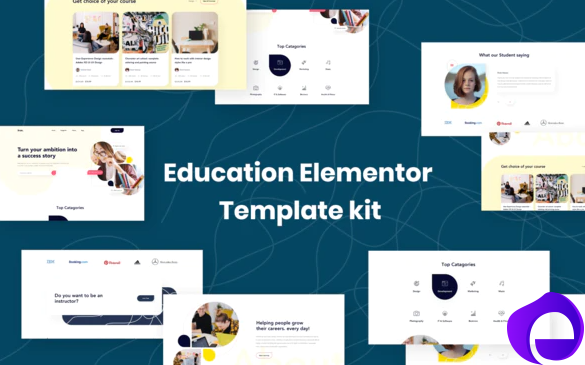 Edukit Education Elementor Template Kit 1