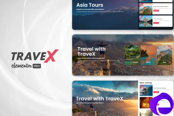 TraveX Travel Tour Agency Template Kit
