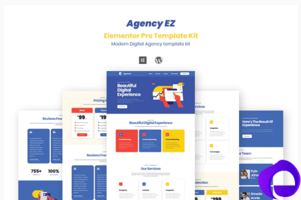 AgencyEz Elementor Pro Template Kit