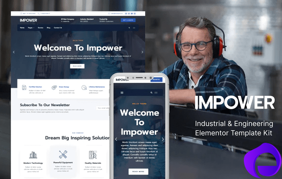 Impower Engineering and Industrial Template Kit