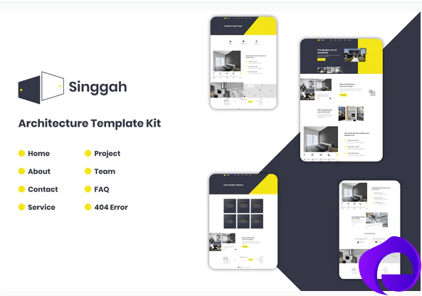 Singgah Architecture Elementor Template Kit