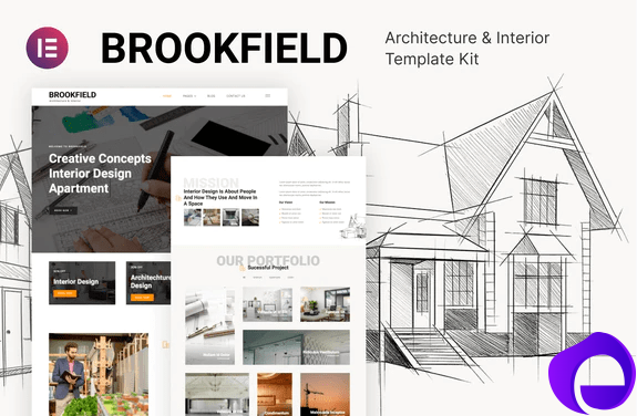Brookfield – Architecture Interior Design Template Kit