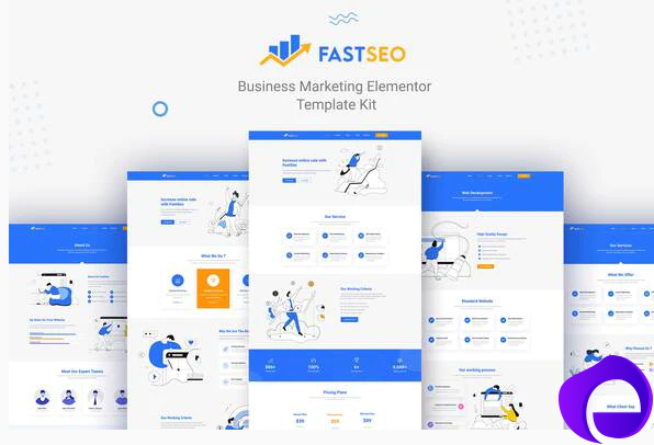 FastSEO Business Marketing Elementor Template Kit