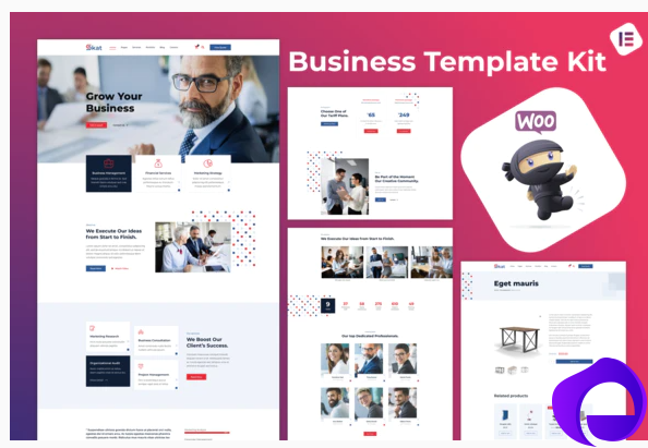 Skat — Corporate Business Elementor Template Kit