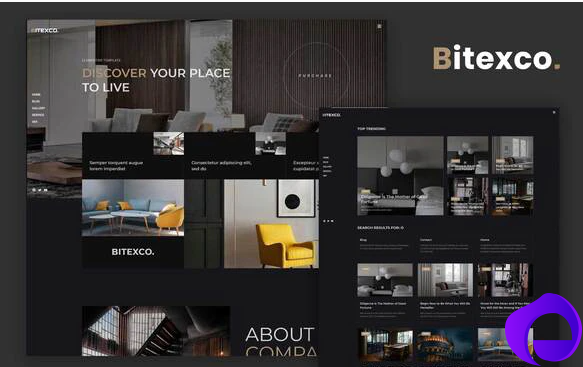 Bitexco Creative Interior Elementor Template Kit
