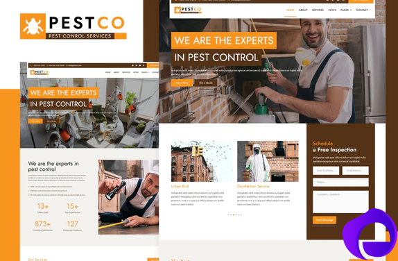 Pestco Pest Control Elementor Template Kit