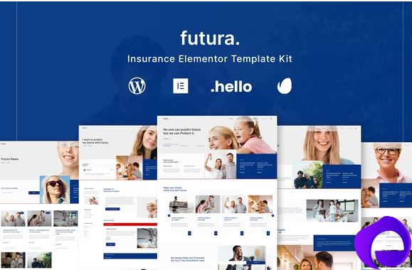 Futura Insurance Elementor Template Kit