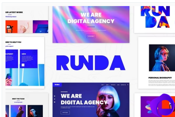 Runda Creative Agency Elementor Template Kit
