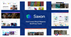 Saxon - Viral Content Blog & Magazine Marketing WordPress Theme 1.9.2