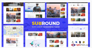 Surround - Vlog & Blog WordPress Theme
