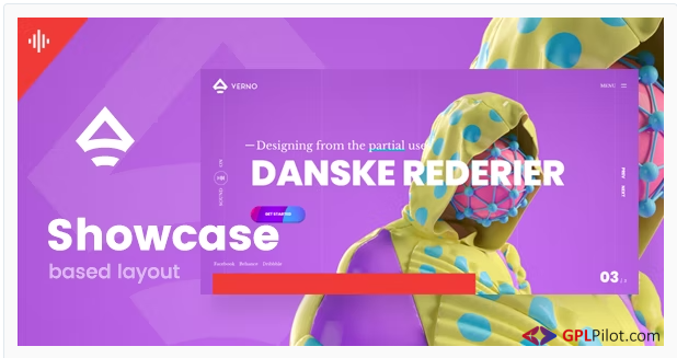 Verno | Creative Showcases for Agencies Theme 1 Verno | Creative Showcases for Agencies Theme