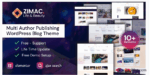 Zimac - Multi Author Publishing WordPress Theme