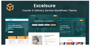 Excelsure - Courier Delivery WordPress Theme