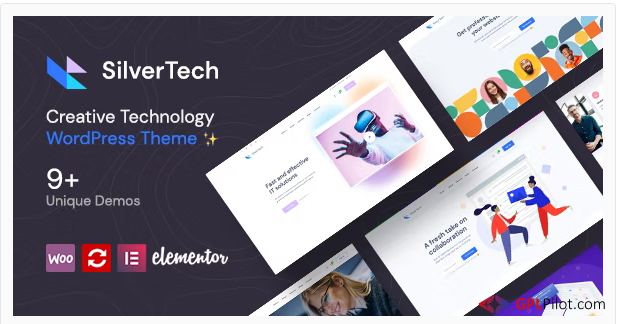 Silvertech - Creative WordPress Theme 1 Silvertech - Creative WordPress Theme