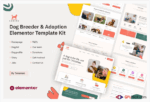 Carine | Dog Breeder & Adoption Elementor Template Kit