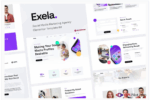 Exela - Social Media Marketing Agency Elementor Template Kit