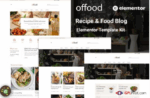 Offood - Recipe & Food Blog Elementor Template Kit