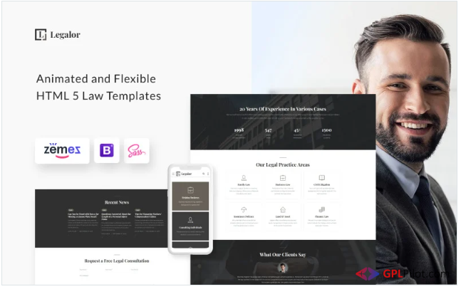 Legalor - Legal Firm for Lawyers and Attorneys Website Template 1 Legalor - Legal Firm for Lawyers and Attorneys Website Template