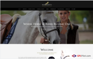 Horserati - Horse Club Multipage Website Template