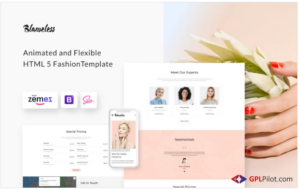 Blameless - Nail Salon Multipage HTML5 Website Template