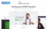 Writer Ronald - Universal Personal Multipurpose HTML Website Template