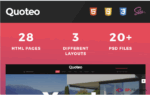 Quoteo - Exterior And Landscape Design Website Template