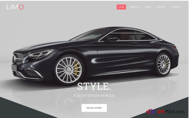 Limo - Transportation & Transfer Services Website Template 1 Limo - Transportation & Transfer Services Website Template