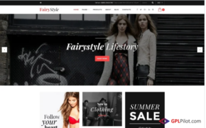FairyStyle Website Template