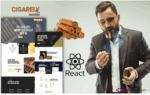 Cigarely - Cigar Shop React Website Template