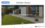 Exterior Design - Landscape Responsive Modern HTML Website Template