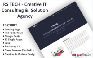 RS Tech - Creative IT Consulting and Business Agency Bootstrap HTML5 Template